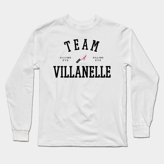 TEAM VILLANELLE Long Sleeve T-Shirt by localfandoms